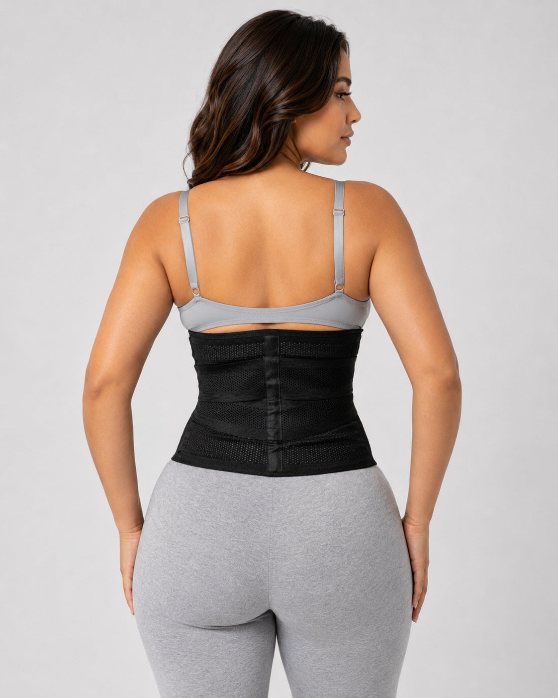 Post-Op Dual-Layer Abdominal Wrap | Double-Strap Adjustable Compression Binder