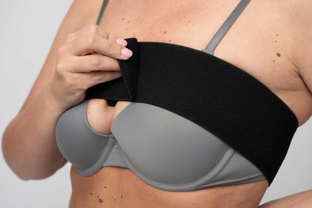 Implant Stabilizer BREAST Band QUALITY POST SURGICAL 3INCH WIDE by USA  Shpwr Inc - Liposuction Healing Foam, Lipo Foam