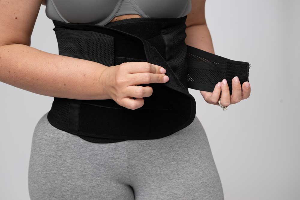 liposuction and post partum abdominal compression wrap and waist trainer