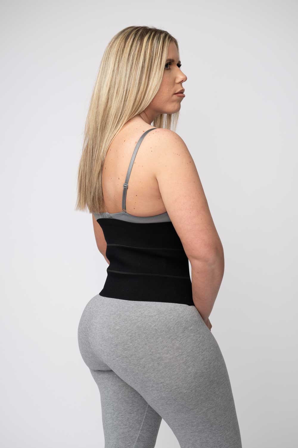 Three panel abdominal binder