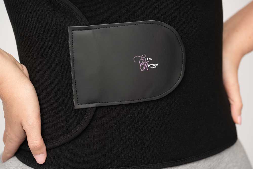 Sweat waist trainer and compression for working out
