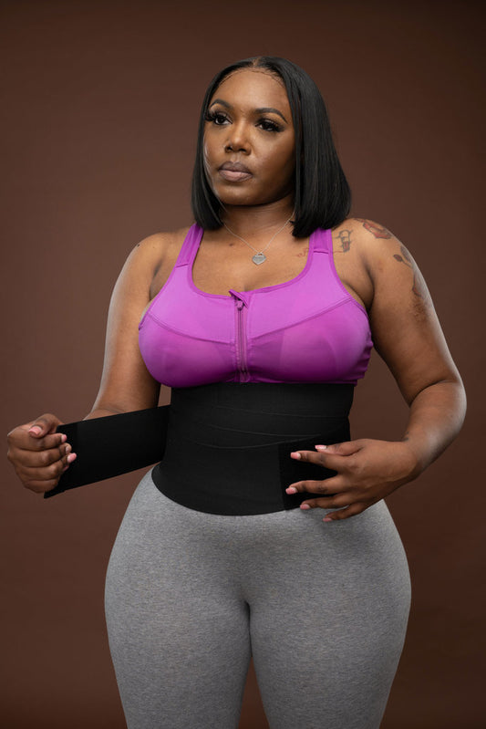 Customizable Liposuction Compression Wrap