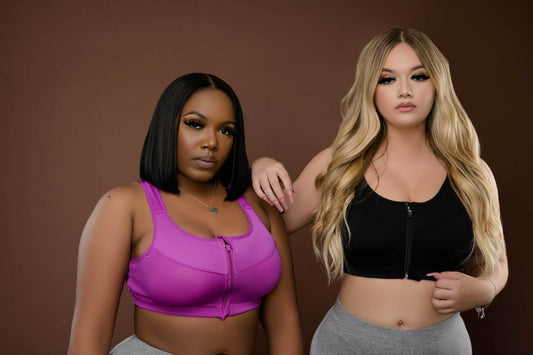 Front Closure sports bra at Elias Recovery