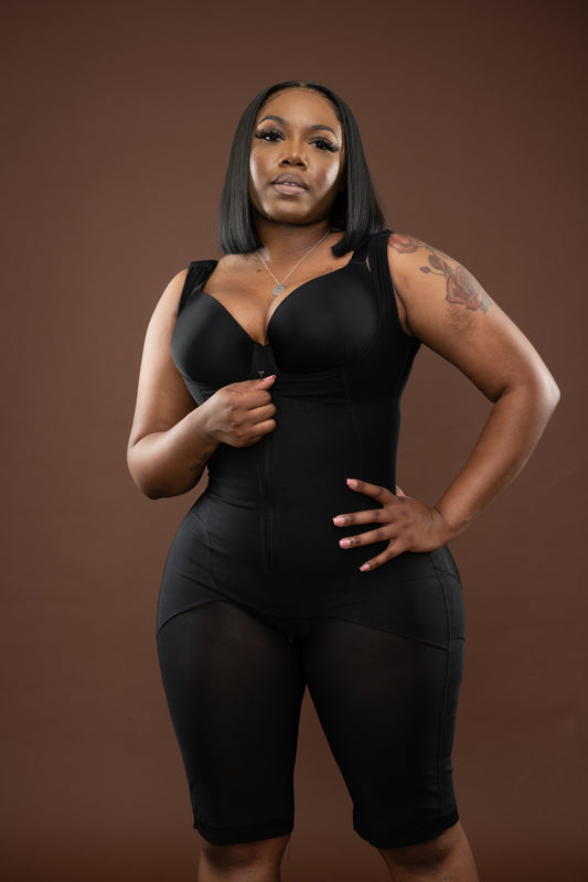 Stage 2 Compression Faja for liposuction at Elias Recovery