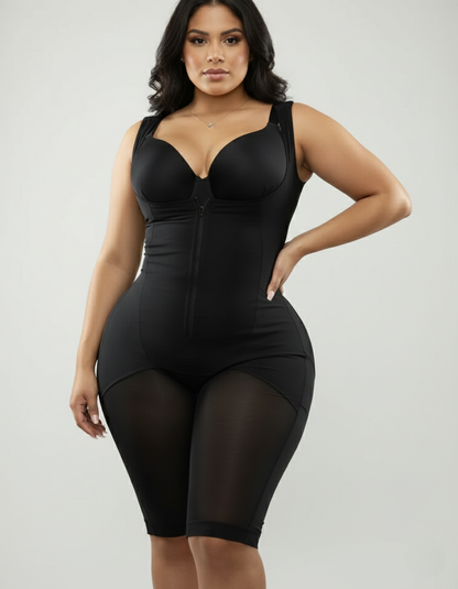 High Compression Knee-Length Faja | Stage 2 Post-Op & Body Sculptor