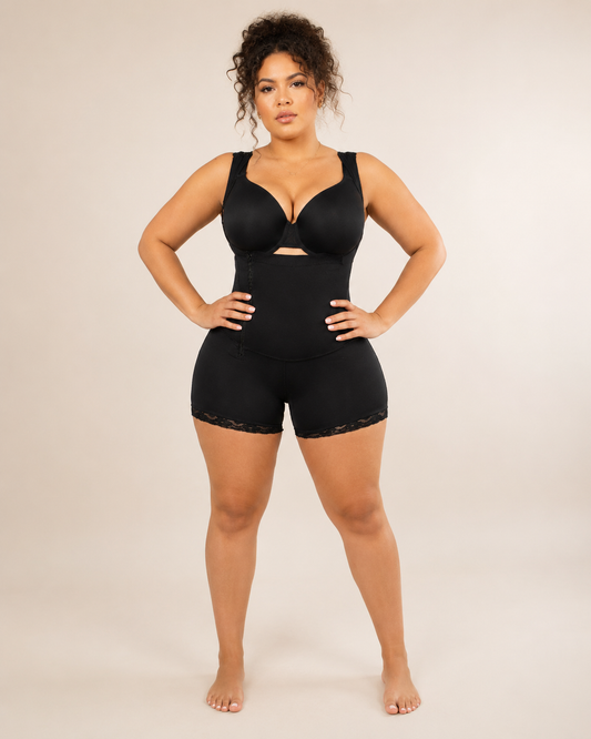 Ultra-Stretchy Stage 1 Faja | Medium Compression Spandex Boyshort