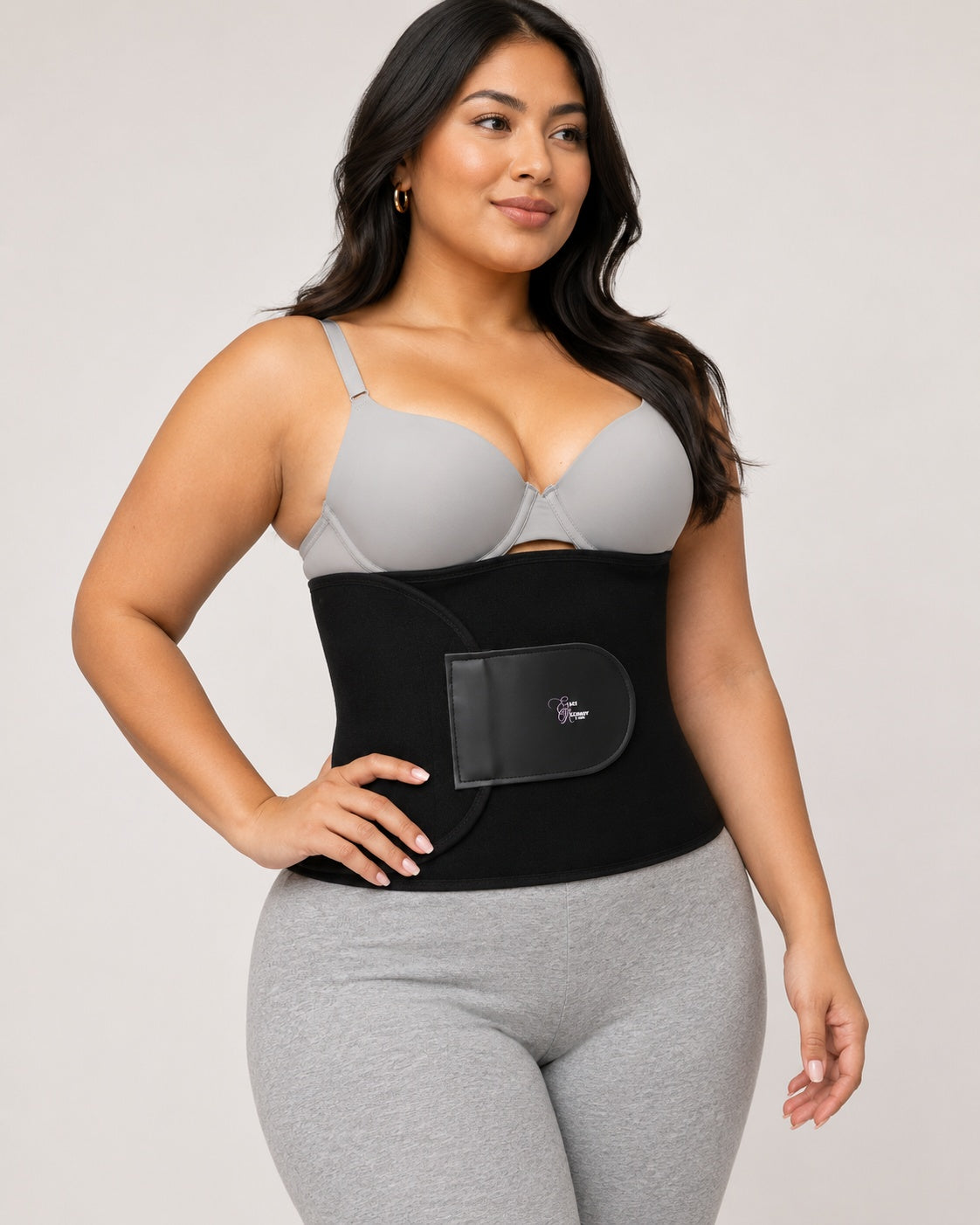 Unisex Neoprene Abdominal Compression Wrap | Adjustable Velcro Core Support Band