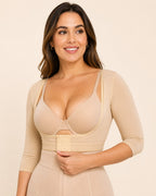 Adjustable Post-Op Arm Compression Garment | Brachioplasty & Lipo Sleeves