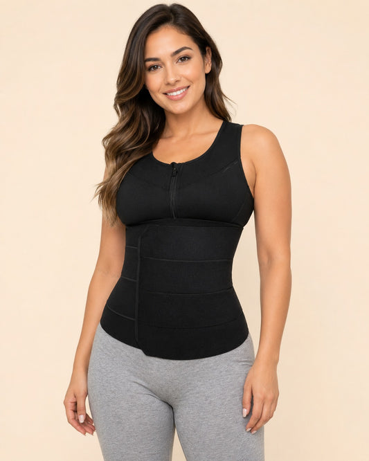 4-Panel Post-Op Abdominal Binder | Extended Full Abdominal Support & Compression