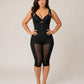 Ultra-Stretchy Stage 1 Knee-Length Faja | Medium Compression Thigh Shaper