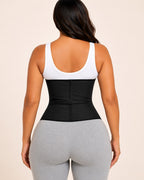 Zippered Latex Waist Trainer | 3-Row Hook Stage 2 & 3 Workout Shaper