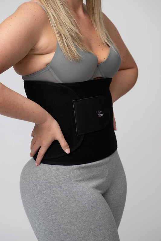 Sweat waist trainer for working out
